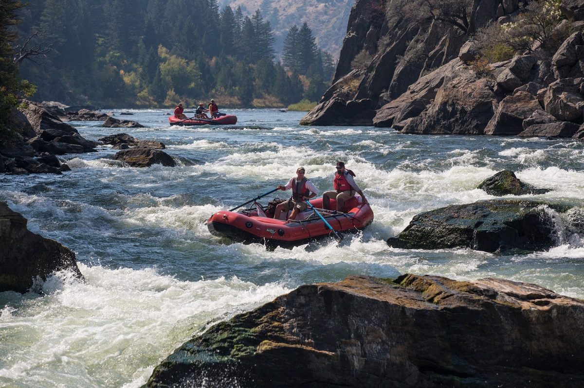 Rafting at Colorado River