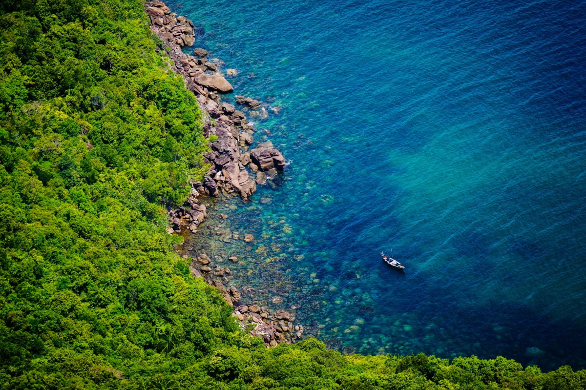 Aerial view of Phú Quốc, Vietnam Aerial view of Phú Quốc, Vietnam