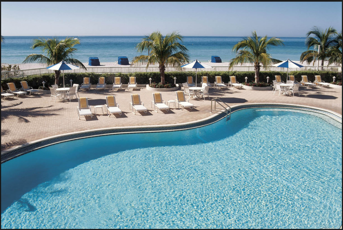 At the Lido Beach Resort, you can find not one, but two swimming pools catered for all individuals of all ages