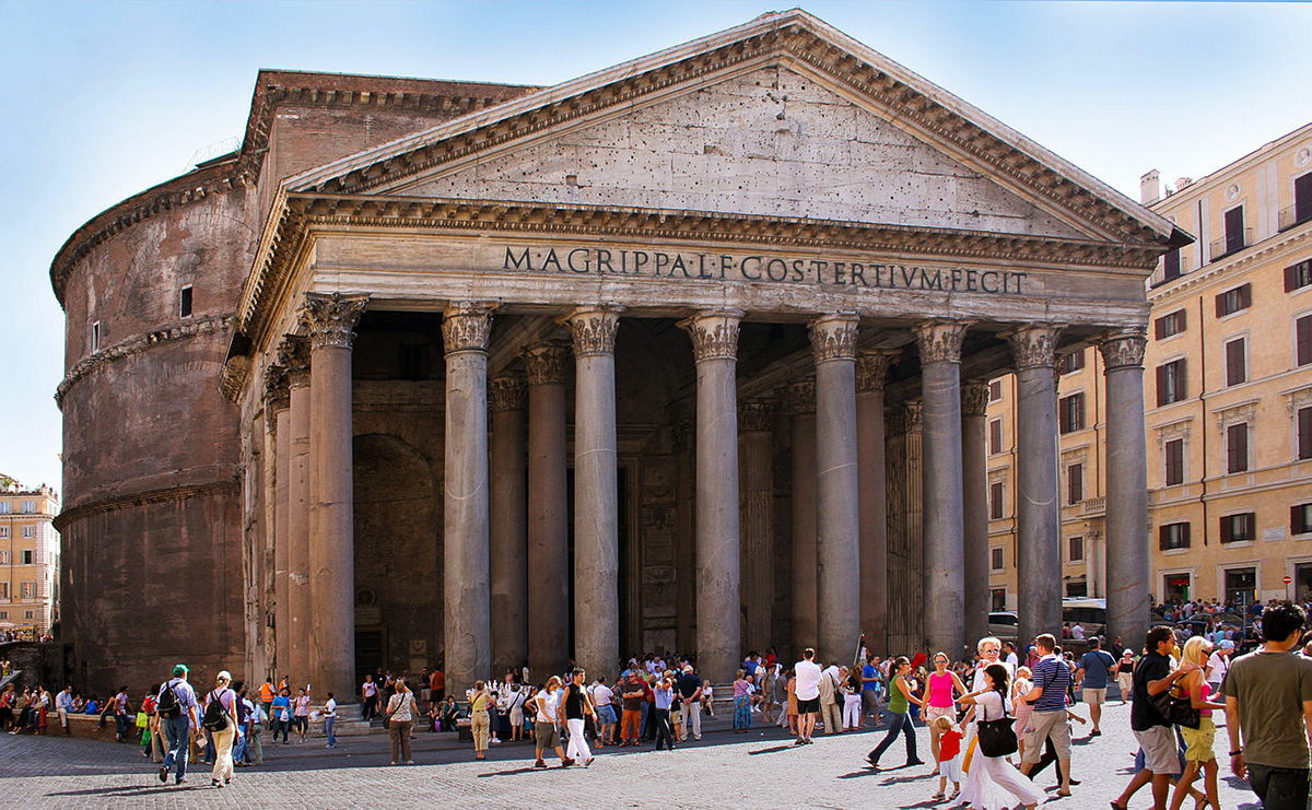 All You Need To Know About Visiting The Trevi Fountain In Rome Rome Pantheon front - All You Need To Know About Visiting The Trevi Fountain In Rome