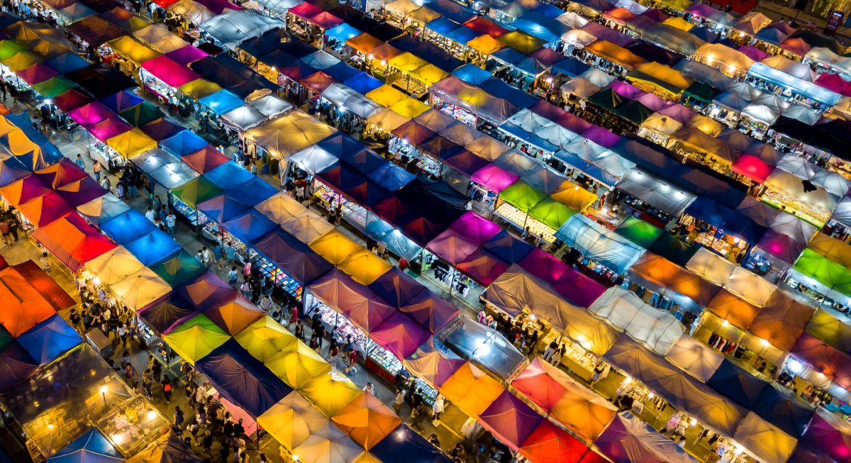 Bangkok's Colorful Night Market