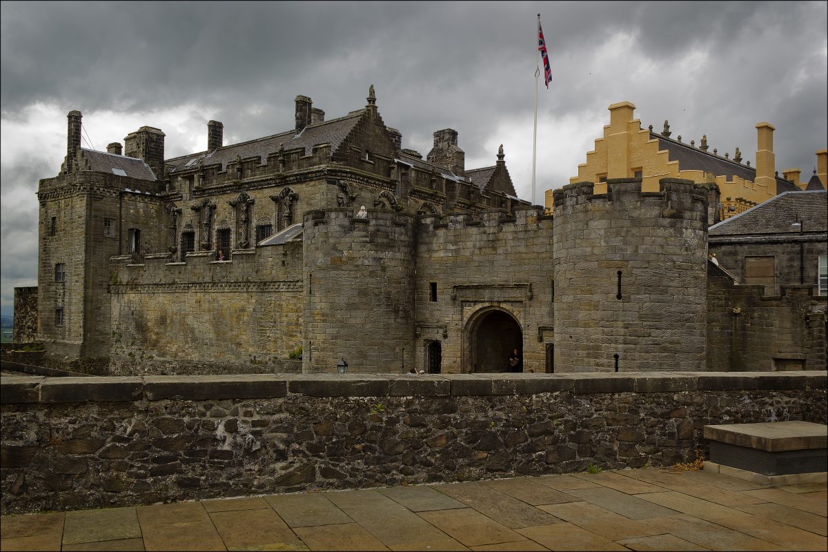 One of the largest castles in the whole of Scotland, Sterling Castle is an integral part of Scottish history.