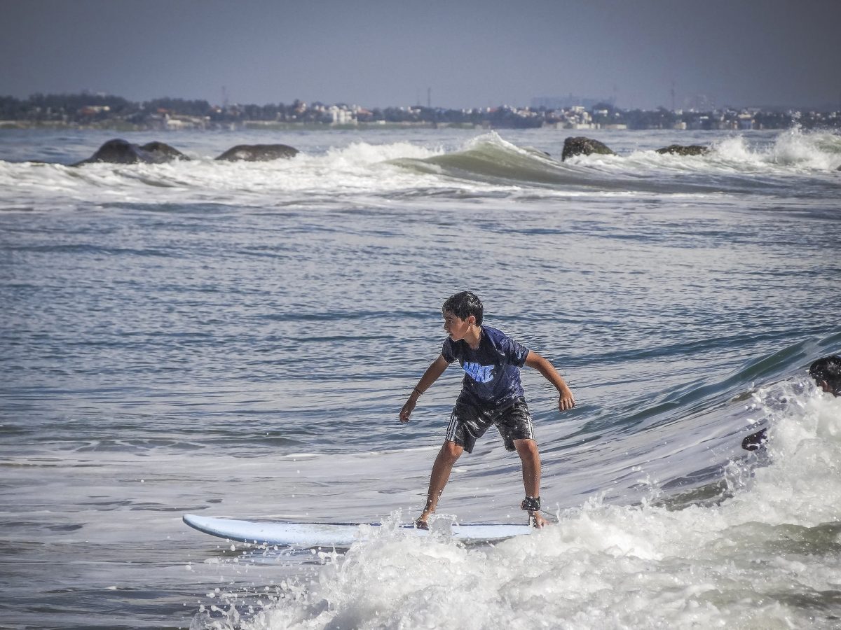 Watersport At Muttukadu