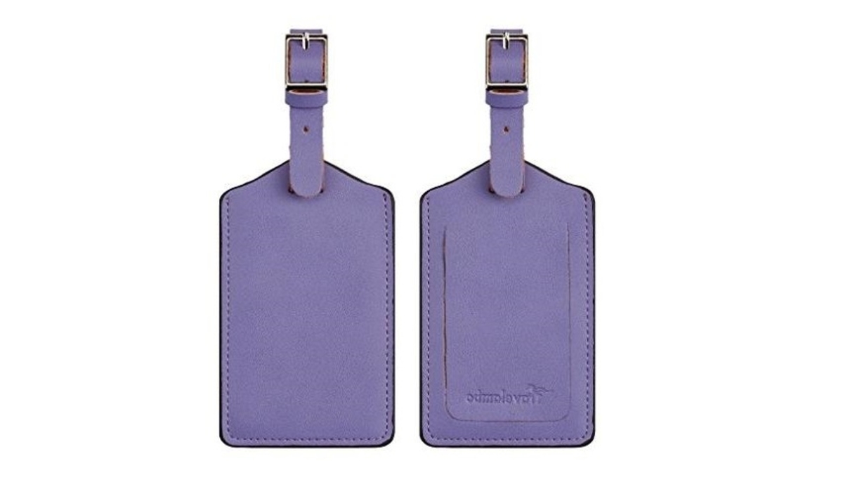 Travelambo Leather Luggage Bag Tags Travelambo Leather Luggage Bag Tags