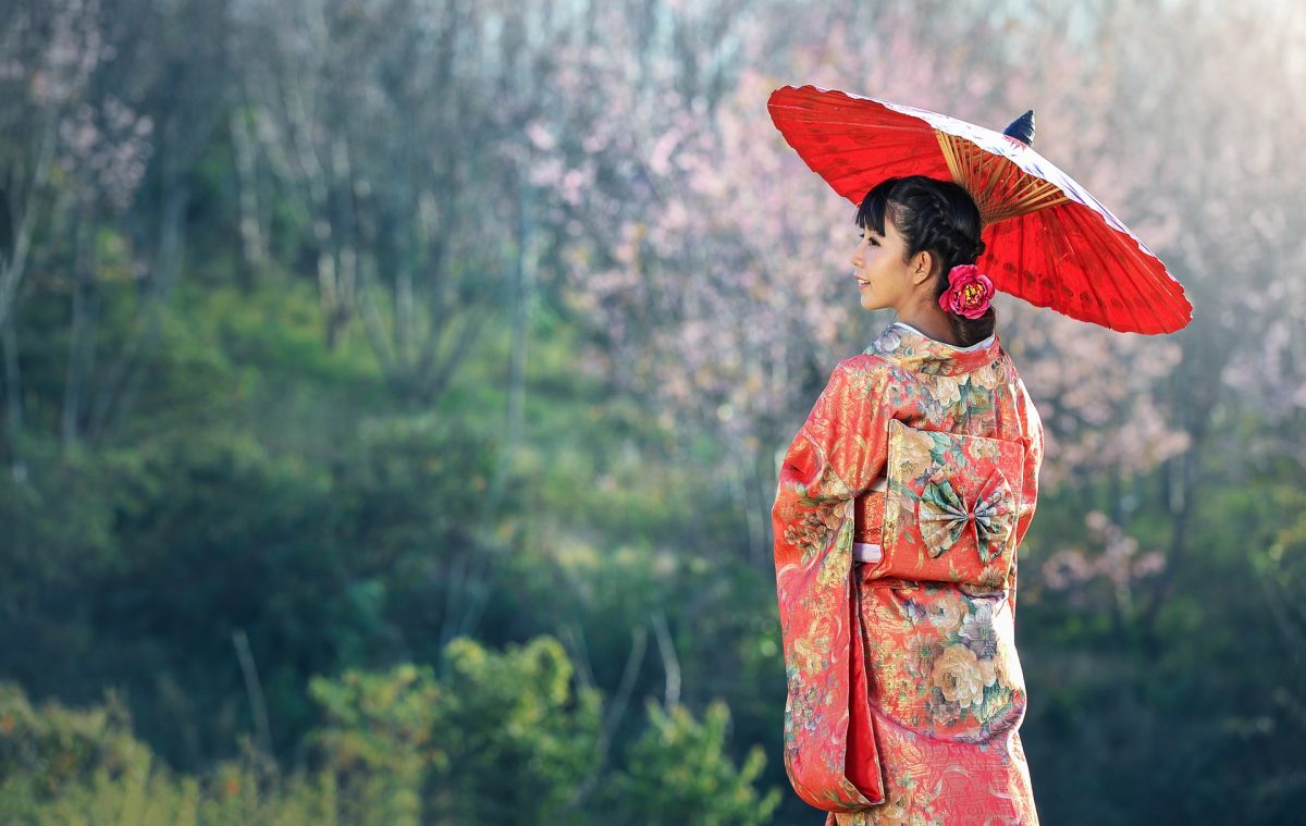 Japan, Asia, Kimono