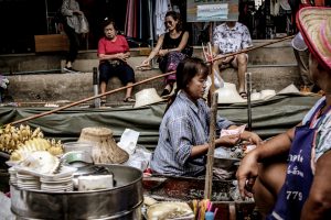 A day in the life of Floating market seller