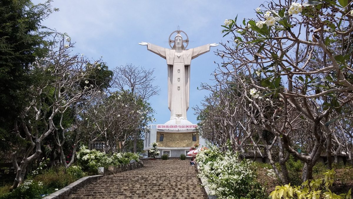 The 105-foot-tall statue of Christ of Vung Tau