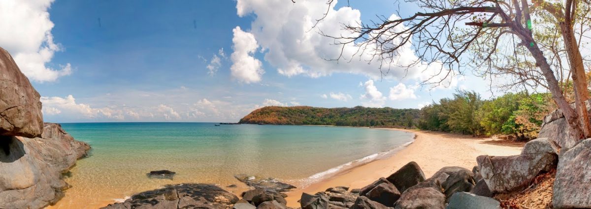 A view of the beach in Con Dao Islands