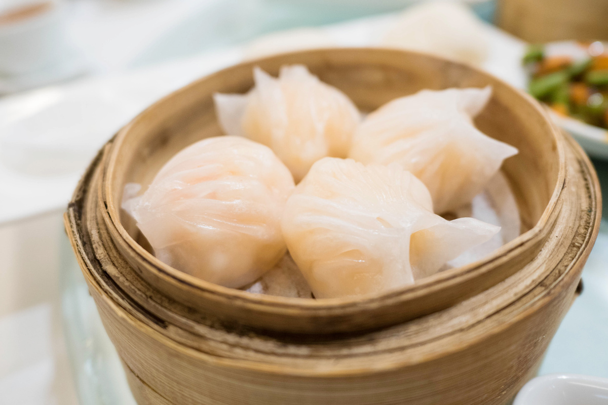 Dim Sum, Har Gow, Shrimp Dumplings Dim Sum, Har Gow, Shrimp Dumplings