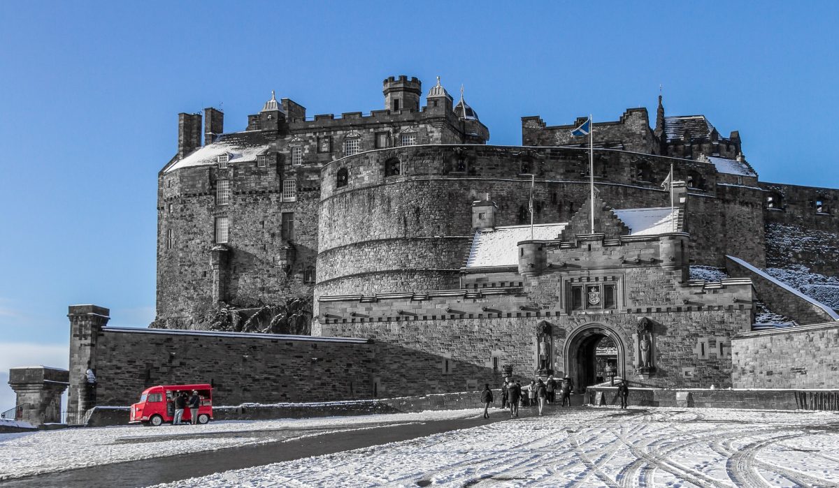 Dominating the skyline of the city of Edinburgh, Edinburgh Castle was the centre of much Scotland's history. 