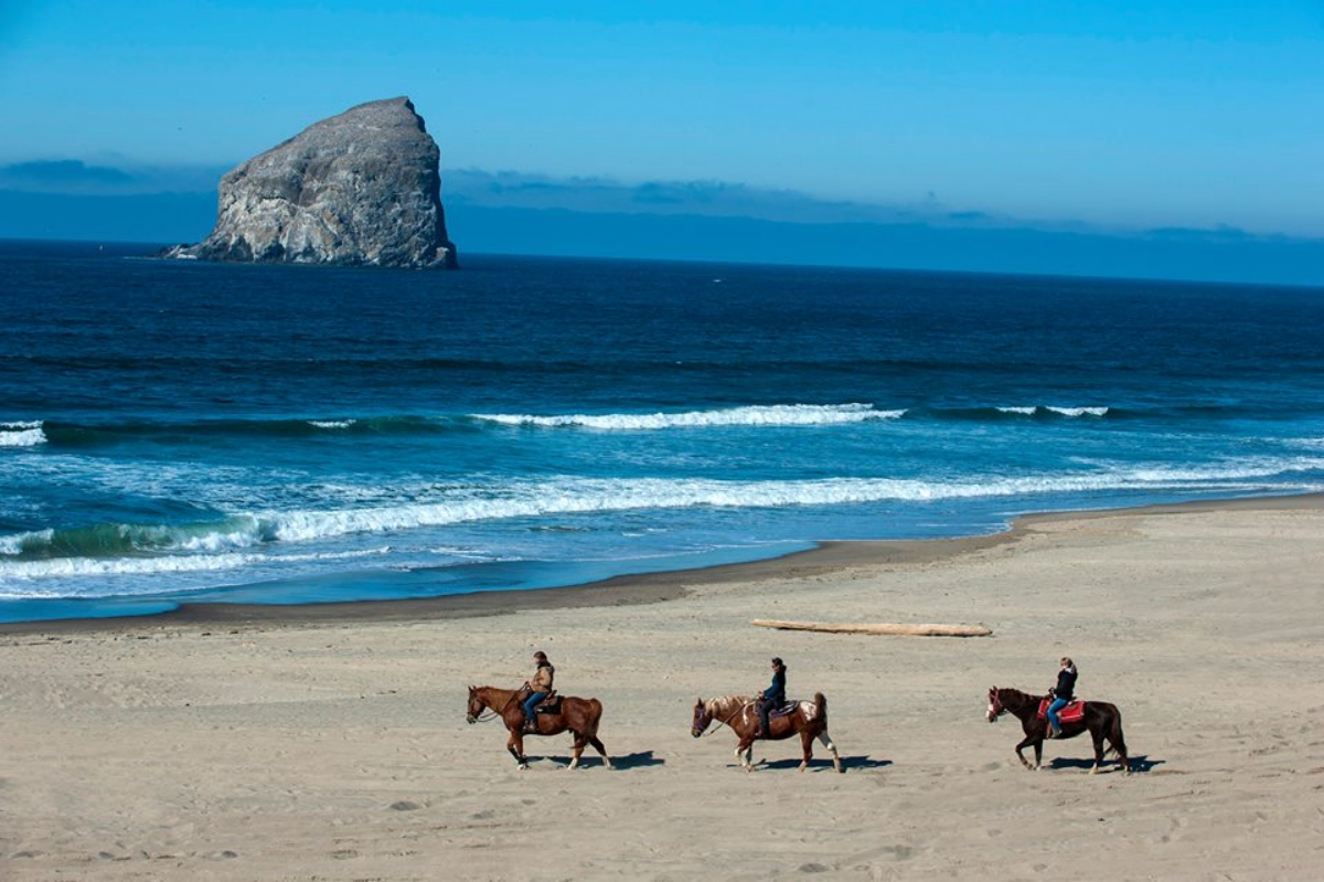 Green Acres Beach & Trail Rides, Oregon, horseback riding