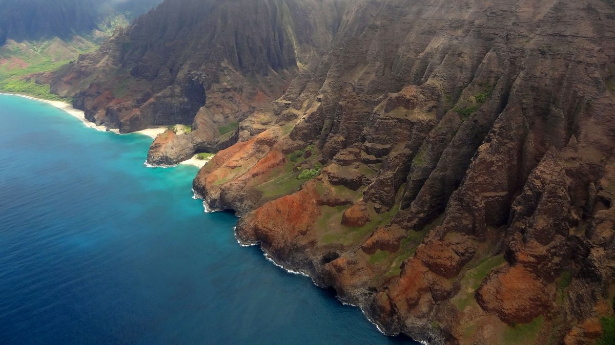 Honopu Beach, Kaua'i, Hawaii