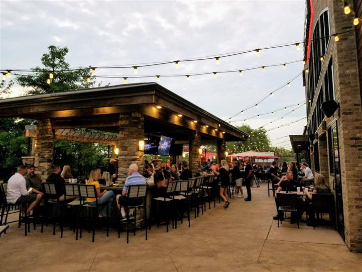 Outdoor Seatings at Brew Garden Strongsville