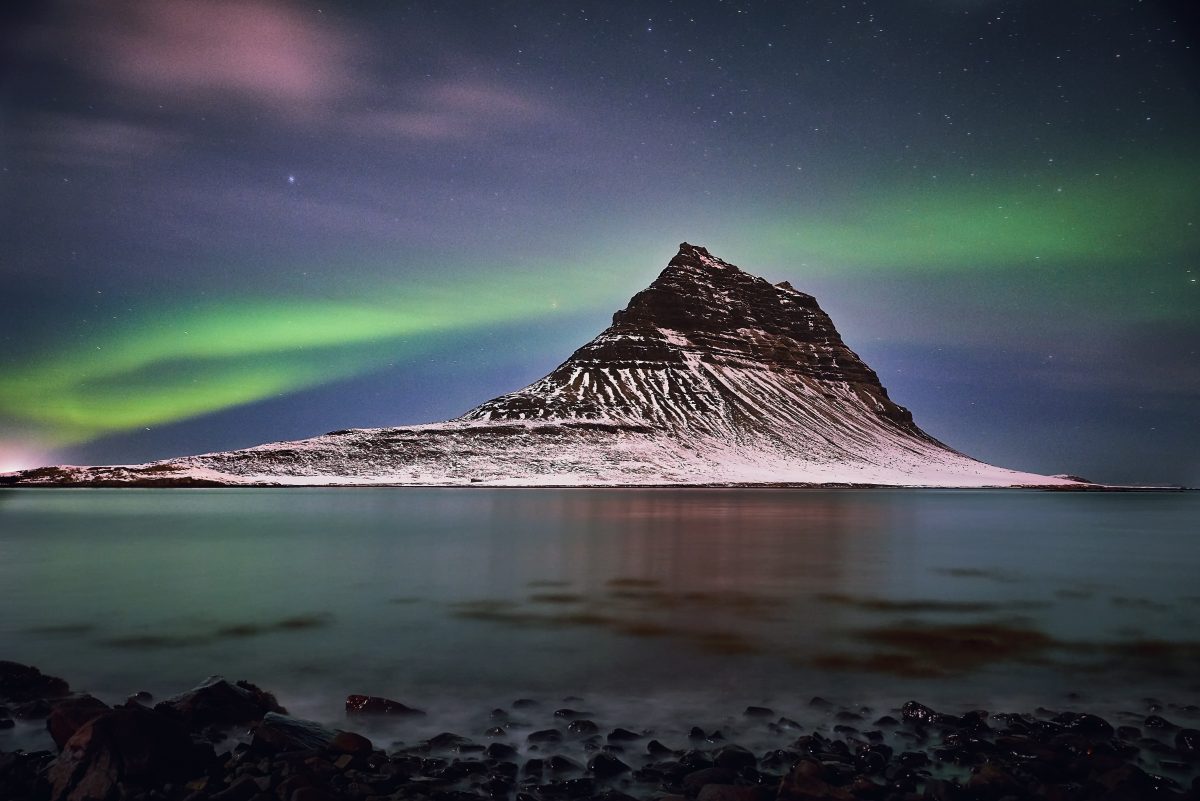 Aurora Borealis, Kirkjufell, Nothern Lights, Iceland
