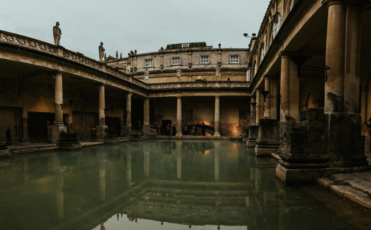 Roman Baths in Bath, England