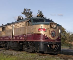 Napa Valley wine train