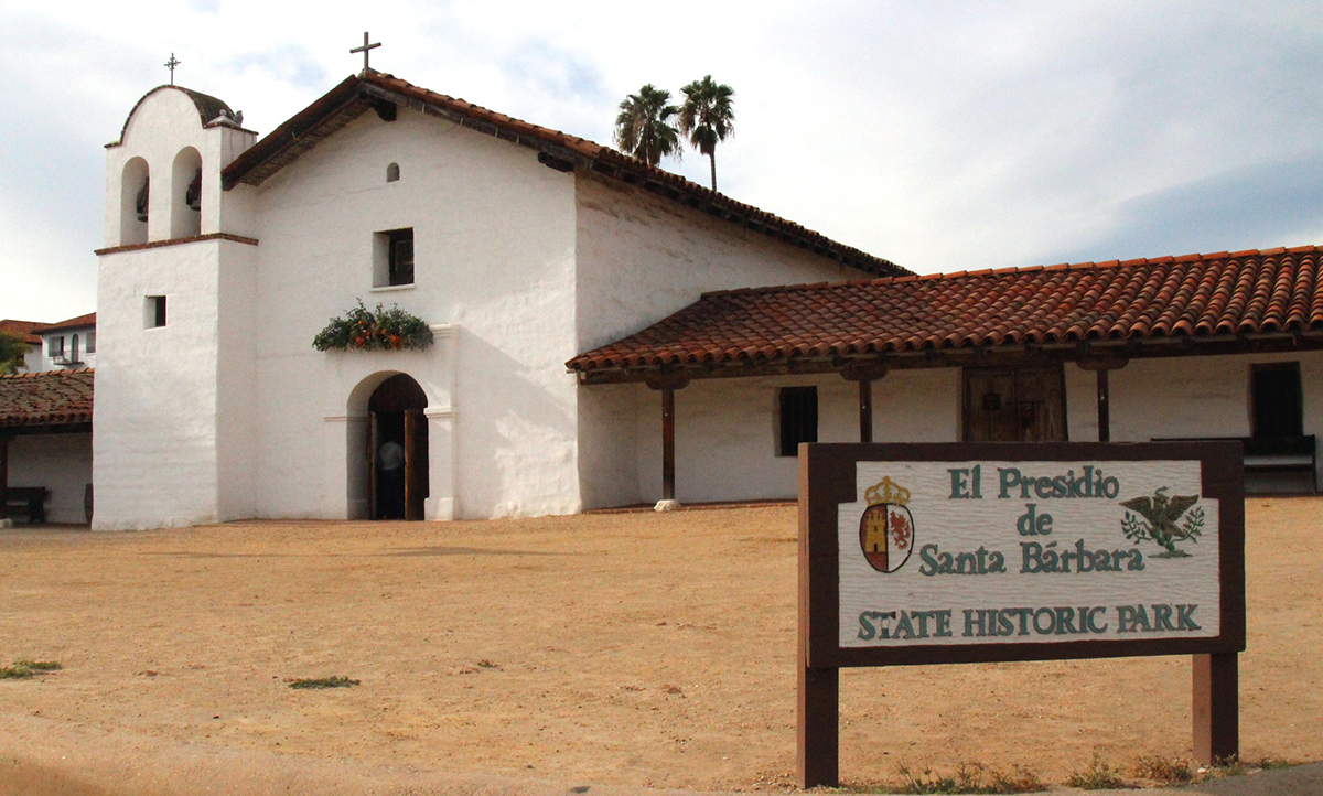El Presidio de Santa Barbara State Historic Site, Santa Barbara, California, USA El Presidio de Santa Barbara State Historic Site, Santa Barbara, California, USA