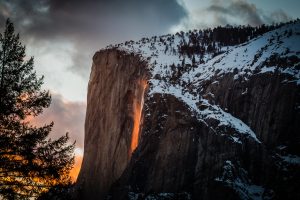 Yosemite, Firefalls