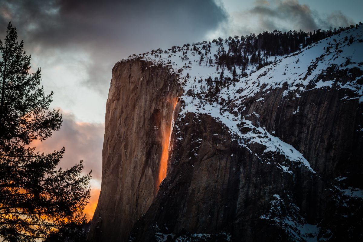 richard schneider Yosemite, Firefalls