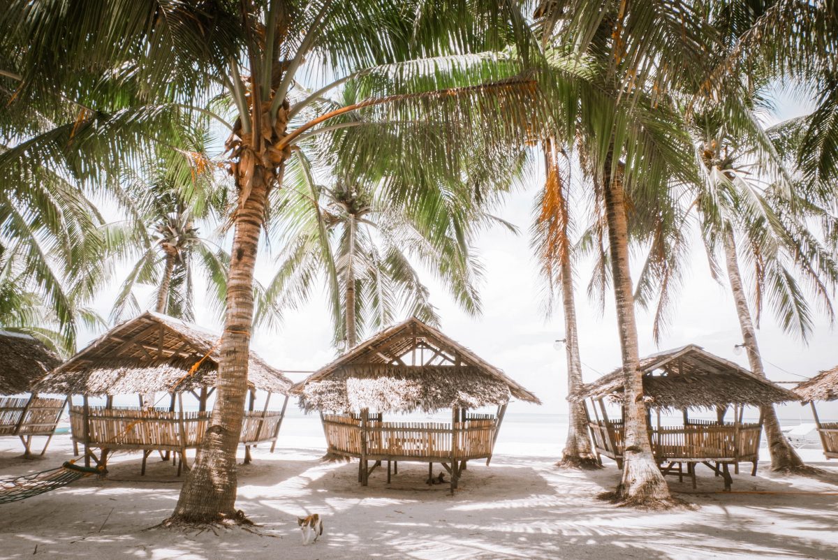 Cabana at paradise beach, Bantayan Island