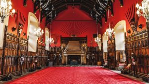 The Great Hall at Edinburgh Castle.