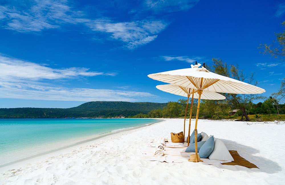 Song Saa Resort, Cambodia A private beach picnic in Song Saa Resort, Song Saa Island, Cambodia