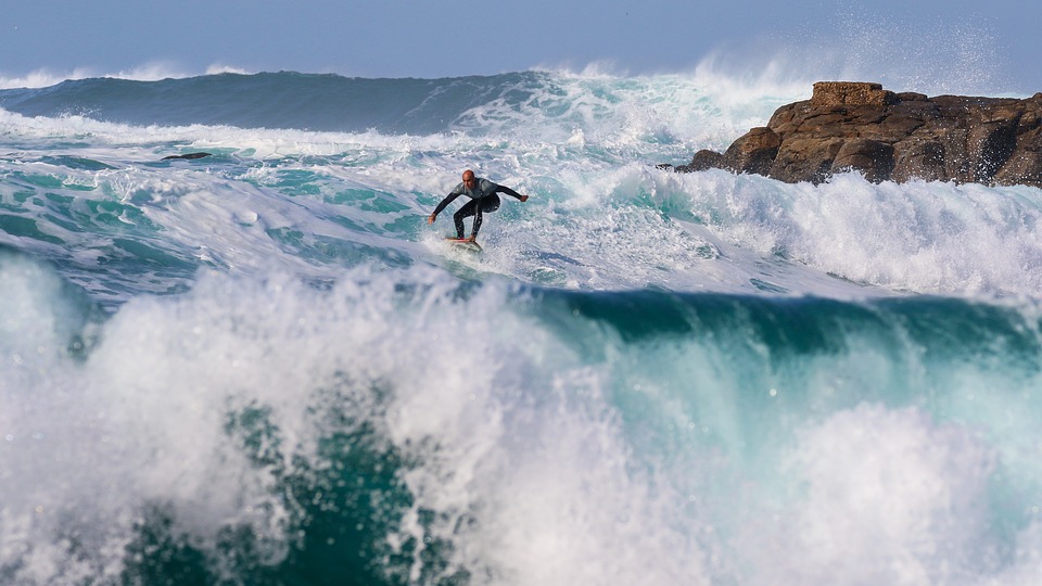 Water sports, surfing