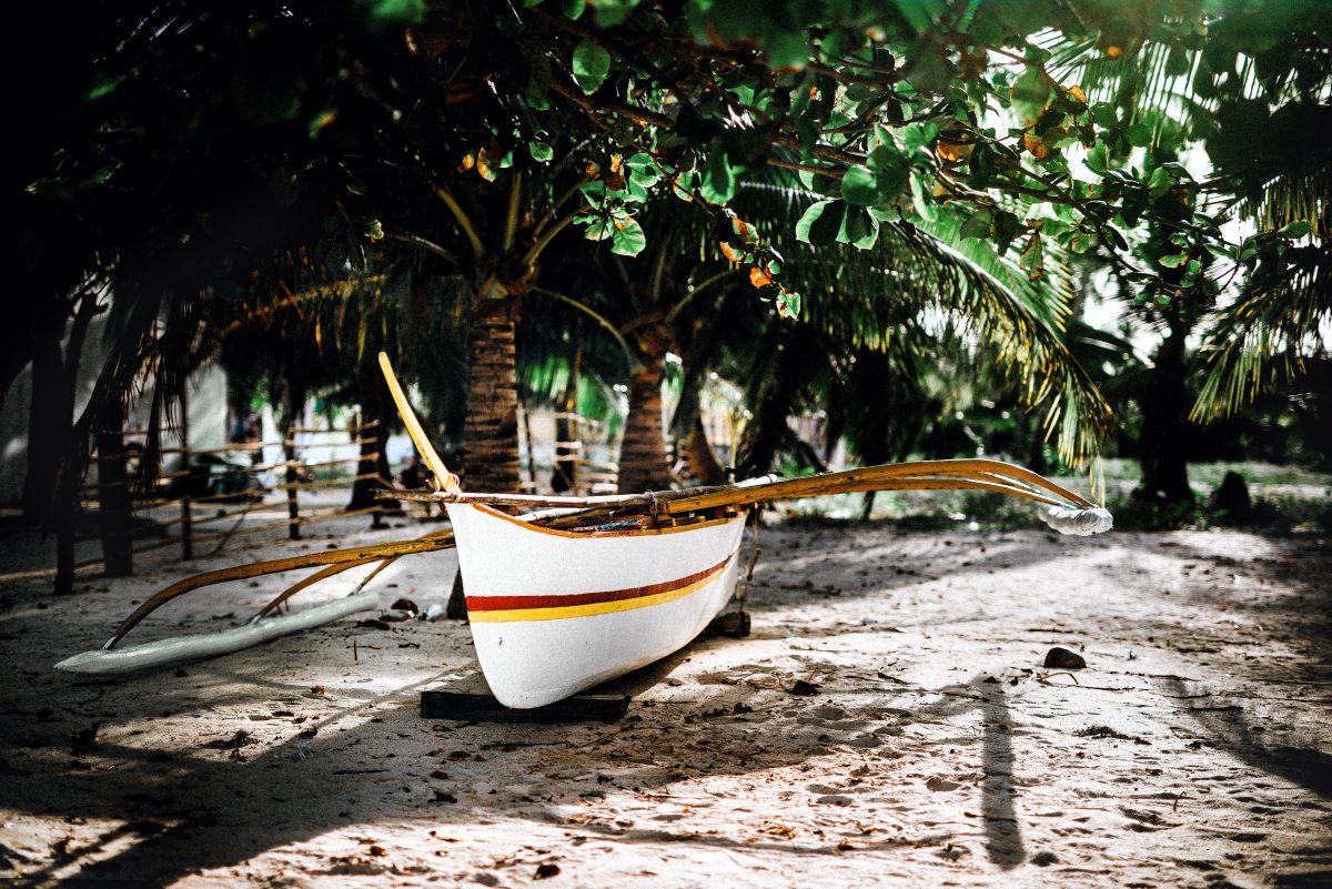 boat at bantayan island