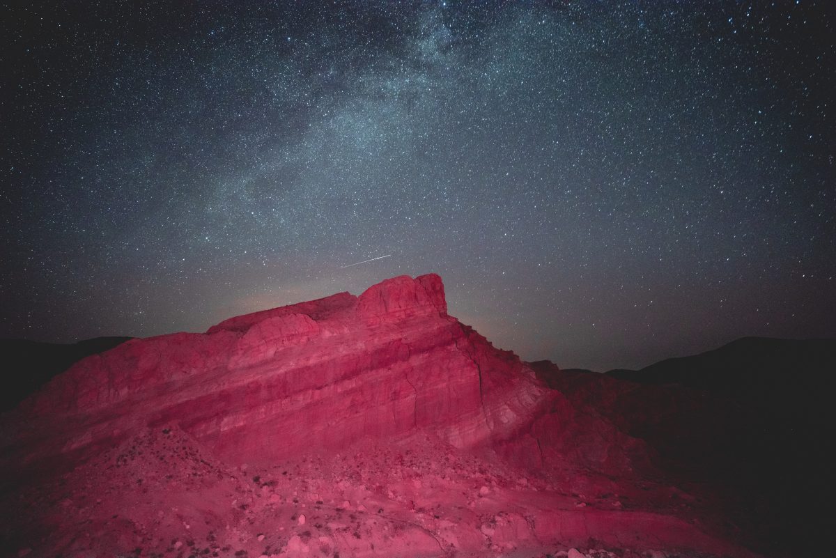 Stargazing at Mojave Natural Preserve