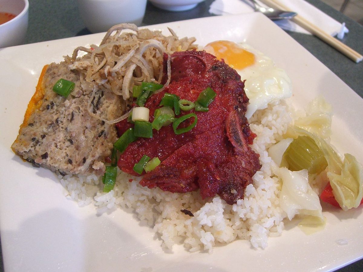 broken rice, vietnamese food