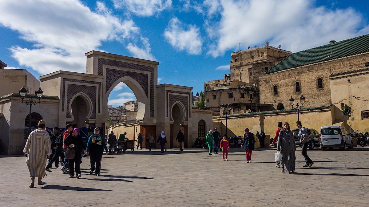 Locals and Tourists in Morocco