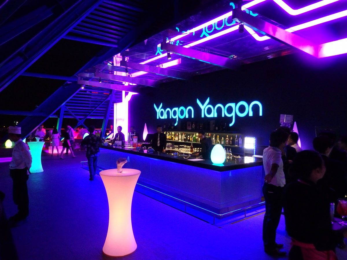 Experience Yangon Nightlife.