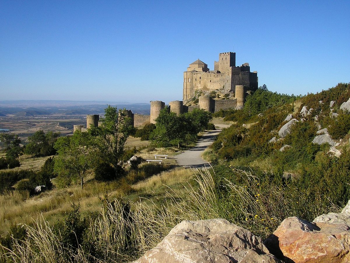 Castillo de Loarre is a Romanesque Castle and Abbey in the province of Huesca, in Northern Spain, and one of the oldest castles in the country.