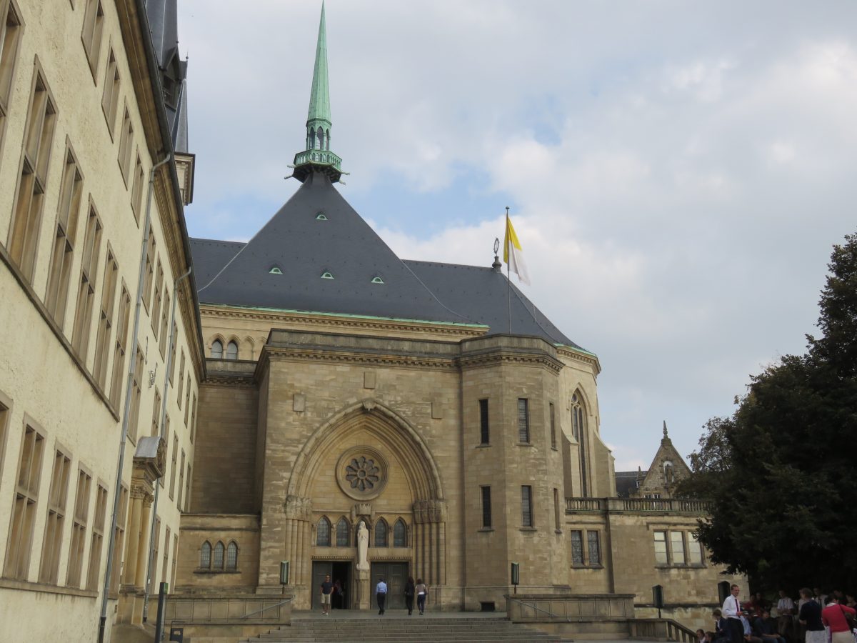 The Notre-Dame Cathedral, also known as The Cathedral of the Blessed Virgin is the only cathedral in Luxembourg.