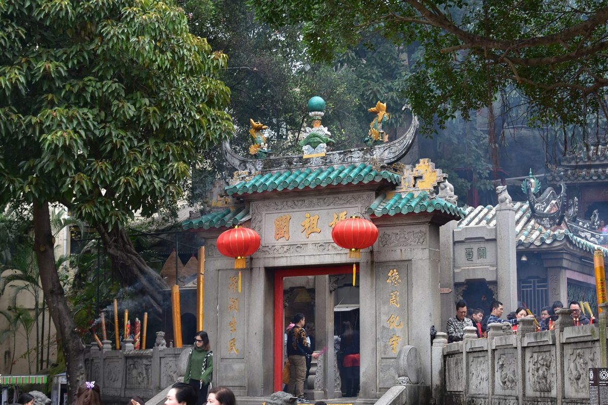 Built in 1488, this beautiful temple pays homage to the Chinese sea-goddess Mazu.