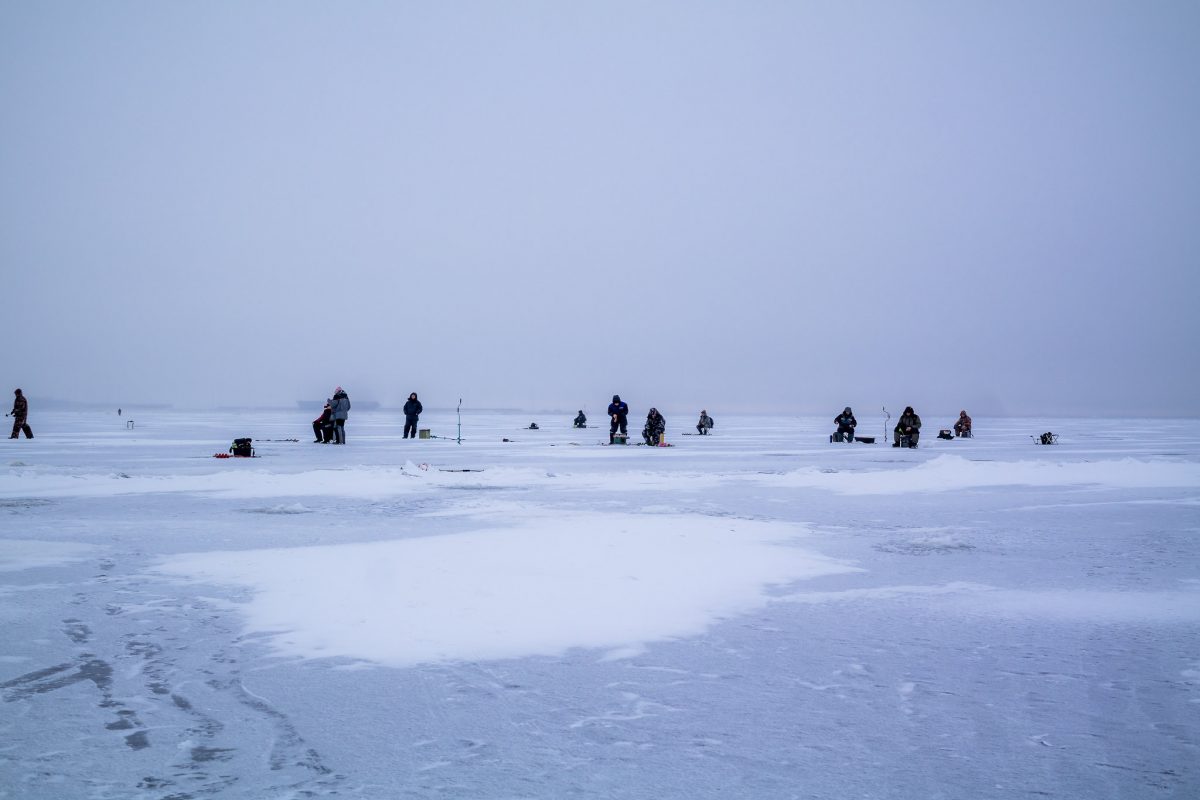 Ice Fishing in Russia