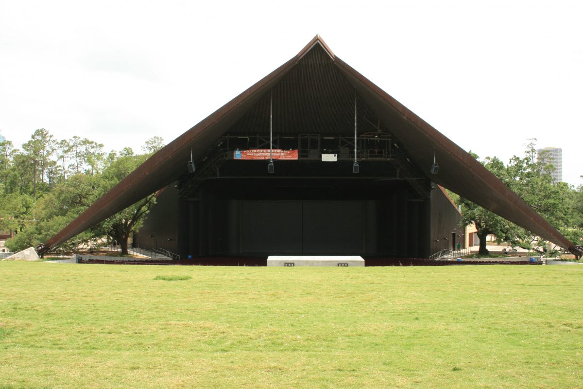 Located in Hermann Park, the Miller Outdoor Theatre is one of a kind in the whole of the United States.