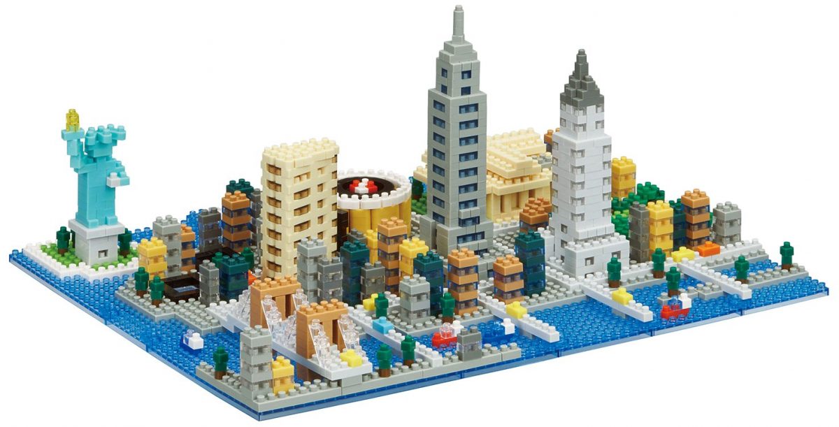 Nanoblock, Sight to See, Architecture, New York Nanoblock, Sight to See, Architecture, New York
