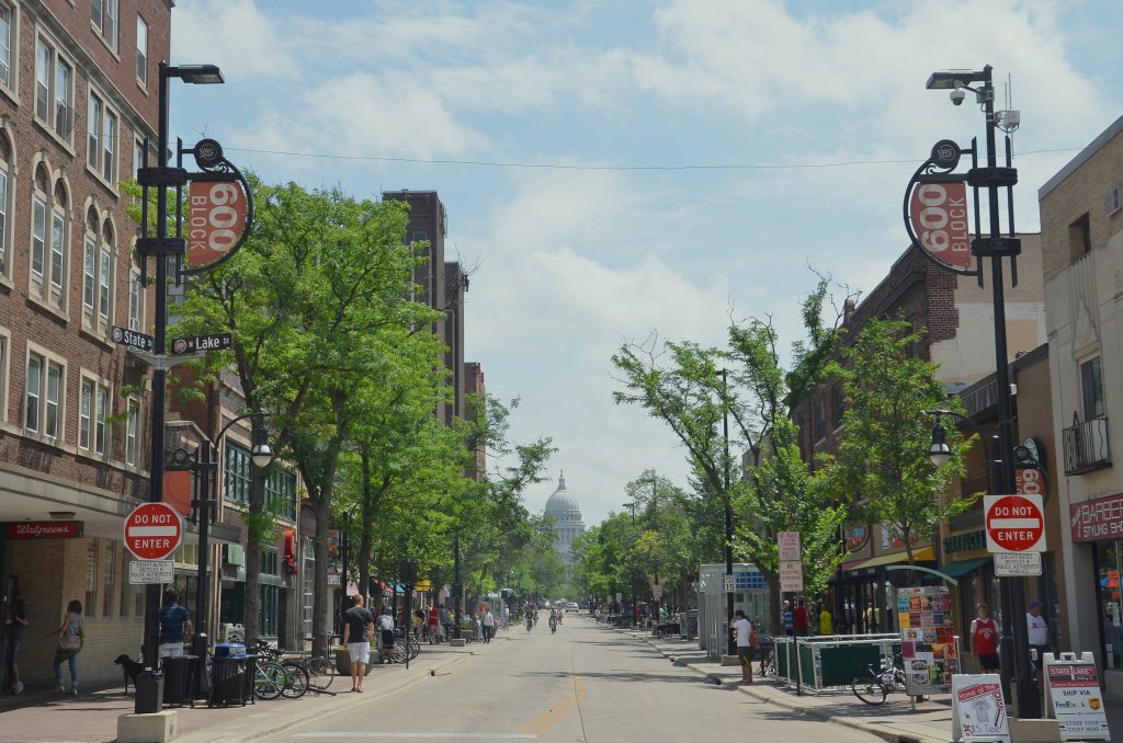 Madison WI State Street.