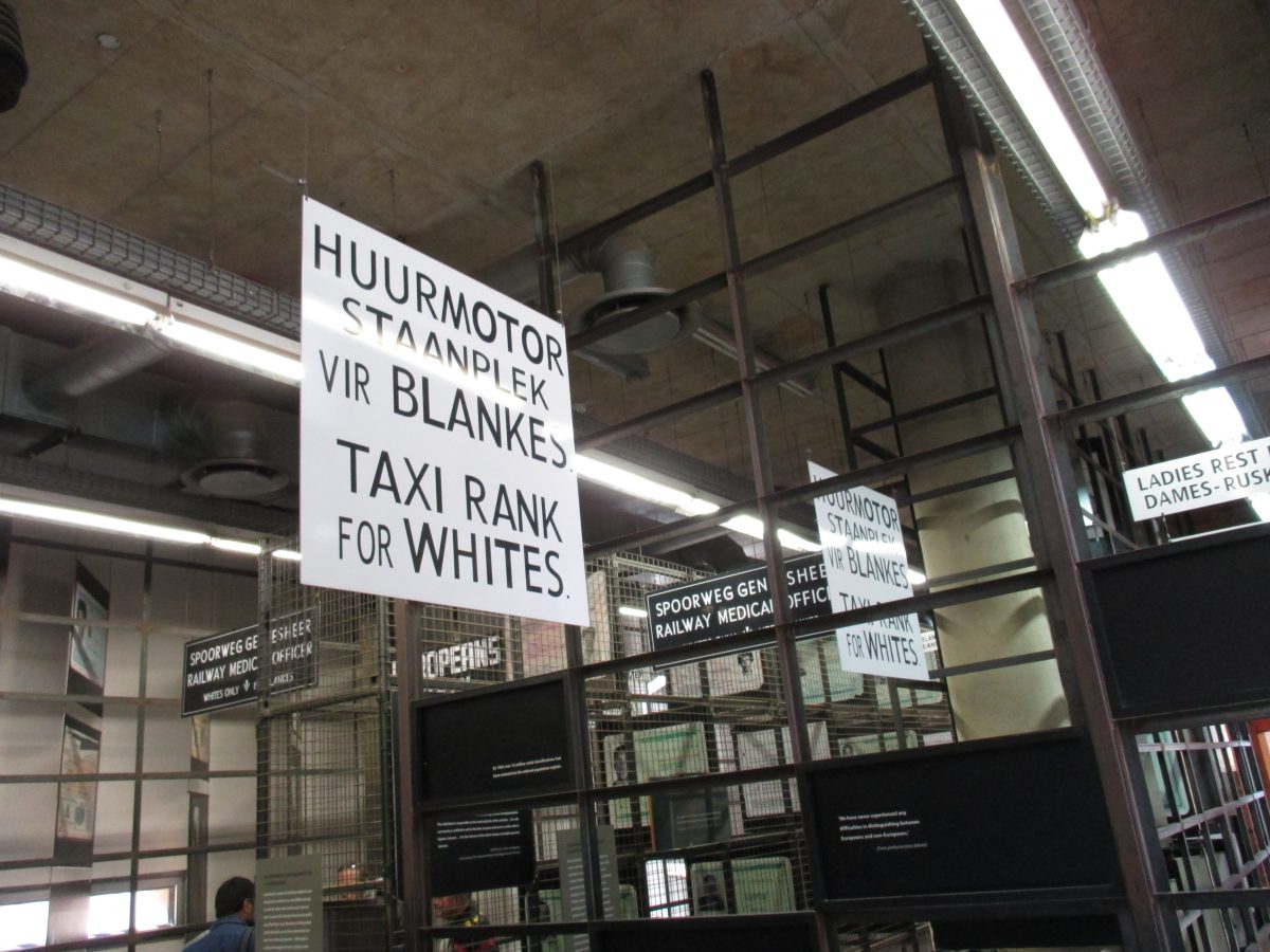 The Apartheid Museum allows you to experience racial profiling, discrimination and segregation that permeated South African society between 1948 and 1994.