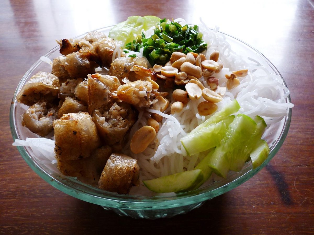bun cha, vietnamese food