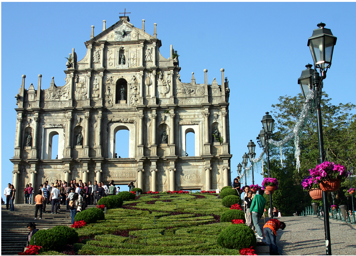 Take a step back into the past by exploring the historic beauty of the Ruins of St Paul.