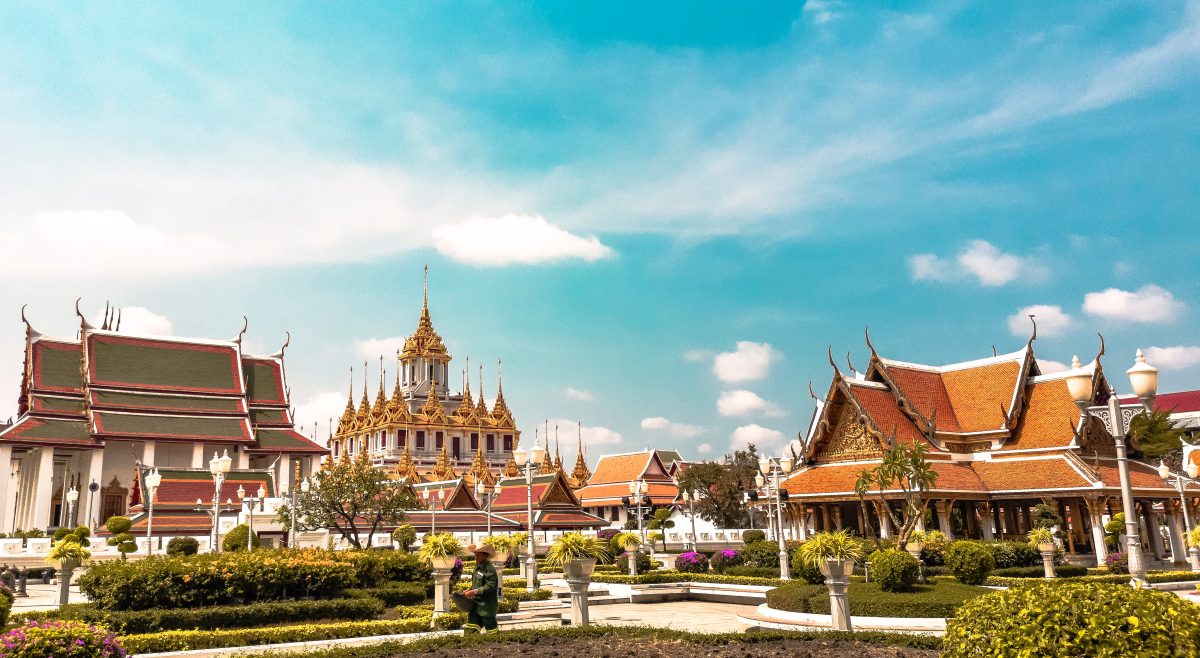 Loha Prasat Temple in Bangkok