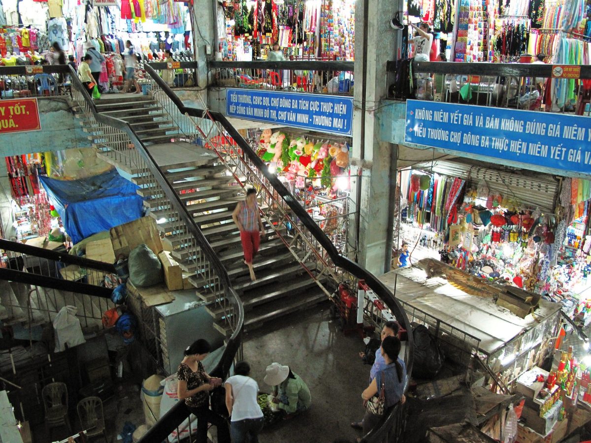 A look inside Dong Ba Market in Hue, Vietnam