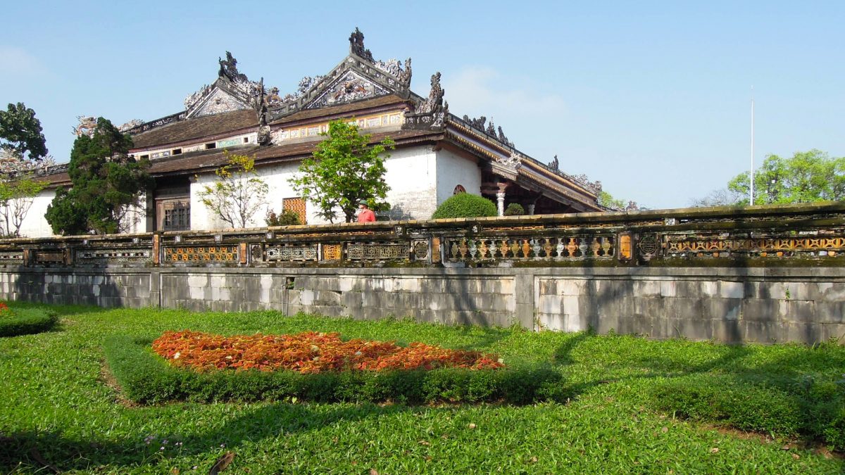 The Imperial City in Hue, Vietnam