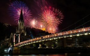 Fireworks in Lyon