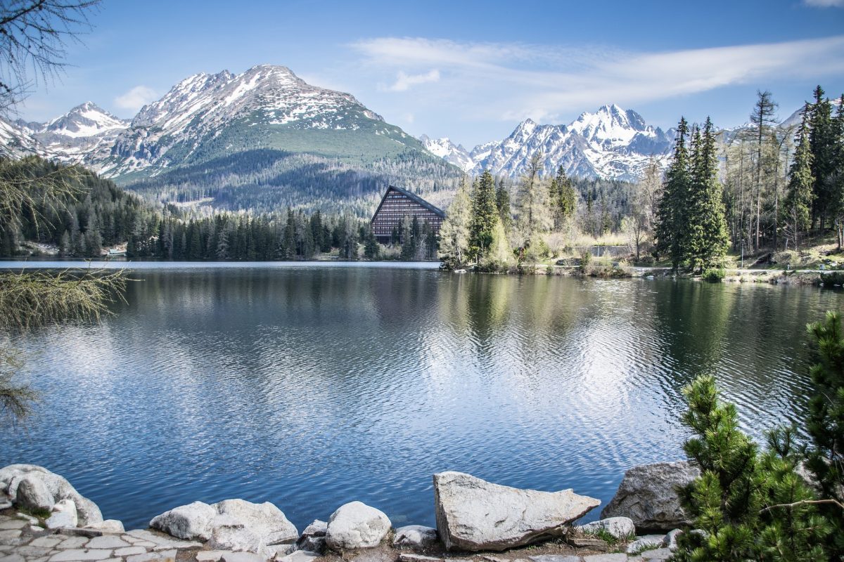 Snow covered Tatra Mountains