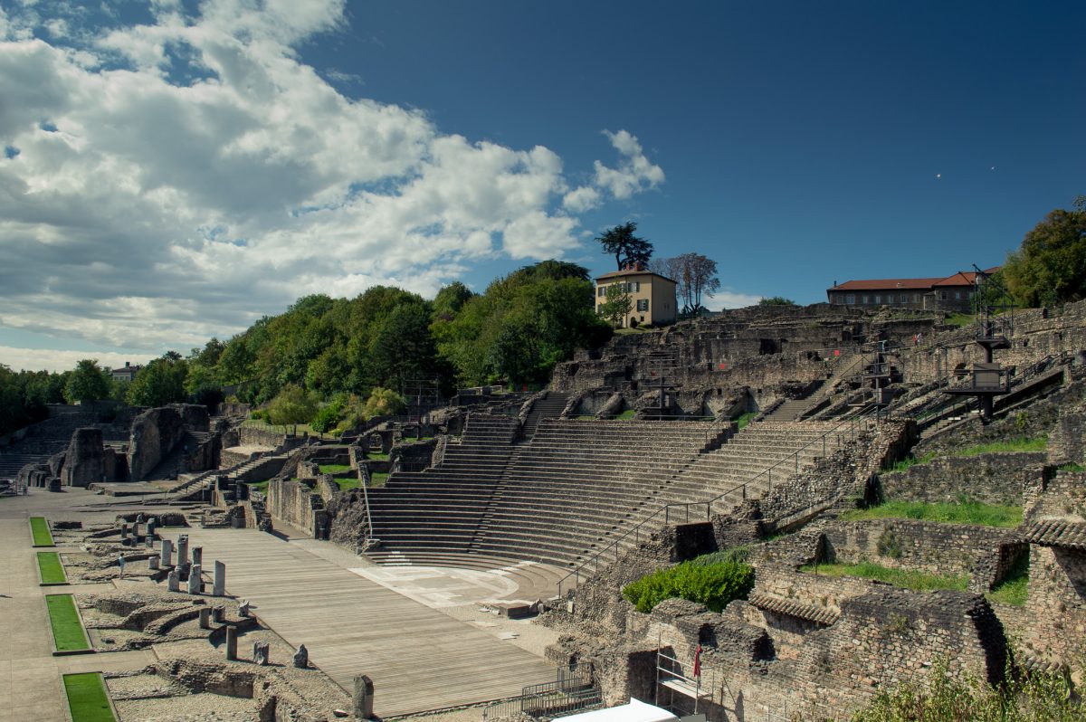 The Roman Theatre Of Fourviére in Lyon