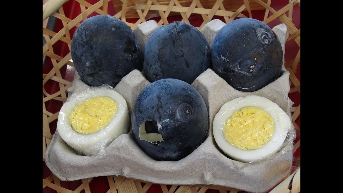 Black eggs Black eggs