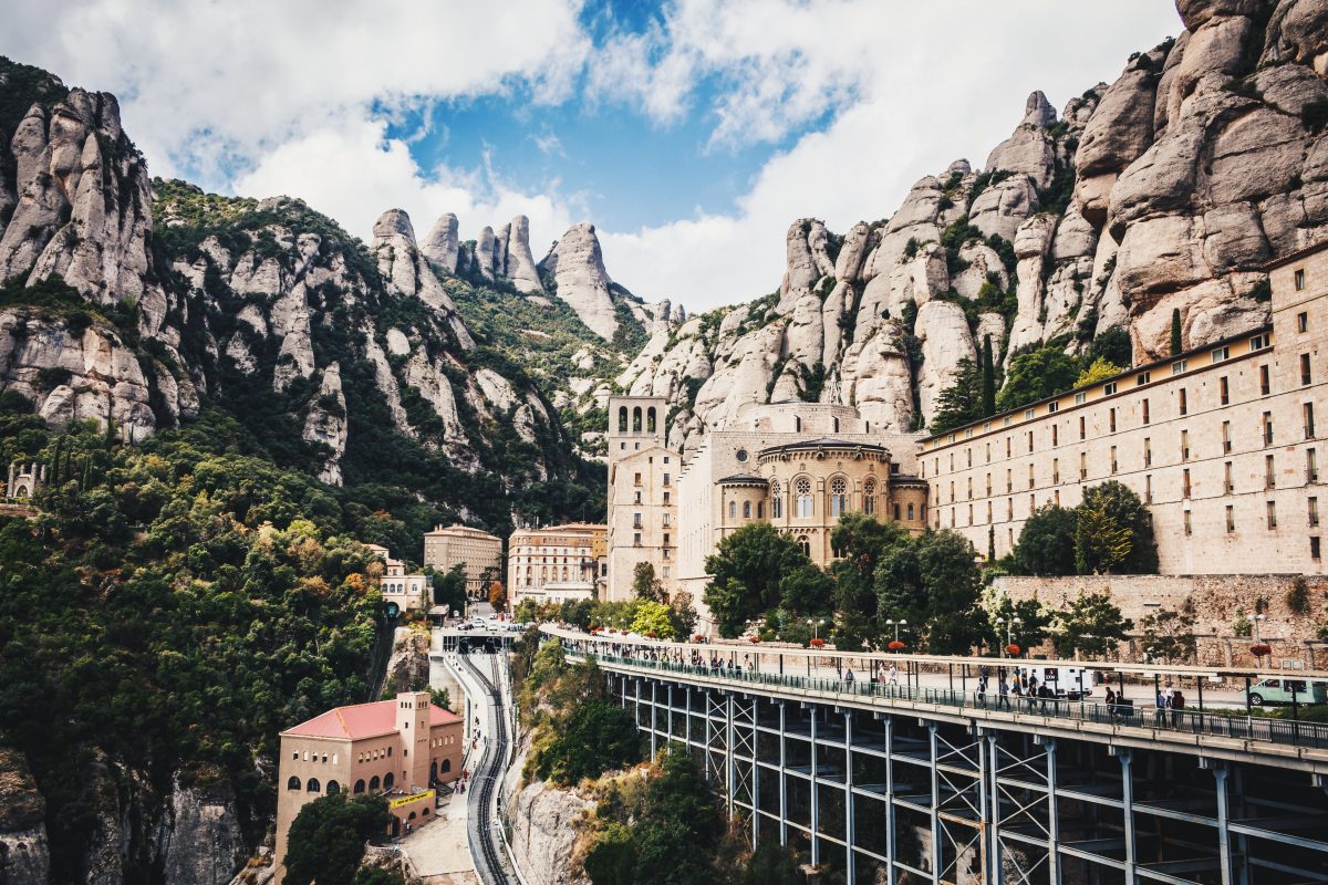 Monestir de Montserrat, Spain Monestir de Montserrat, Spain